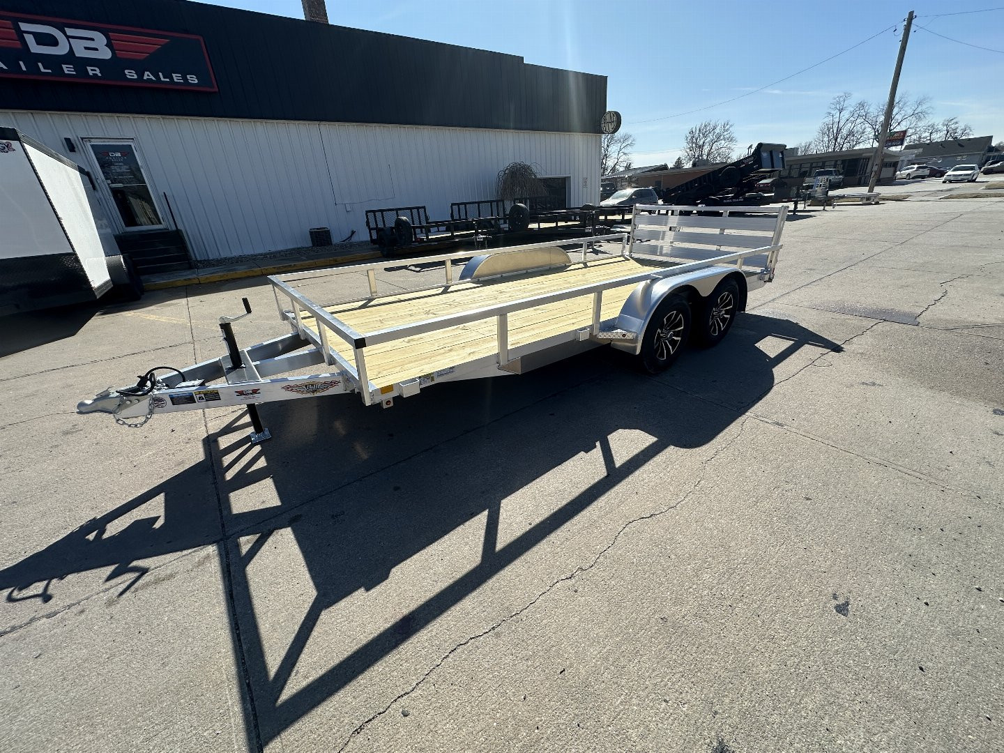 New 2025 H&H Trailers H8216TRSA-070 Utility Trailer