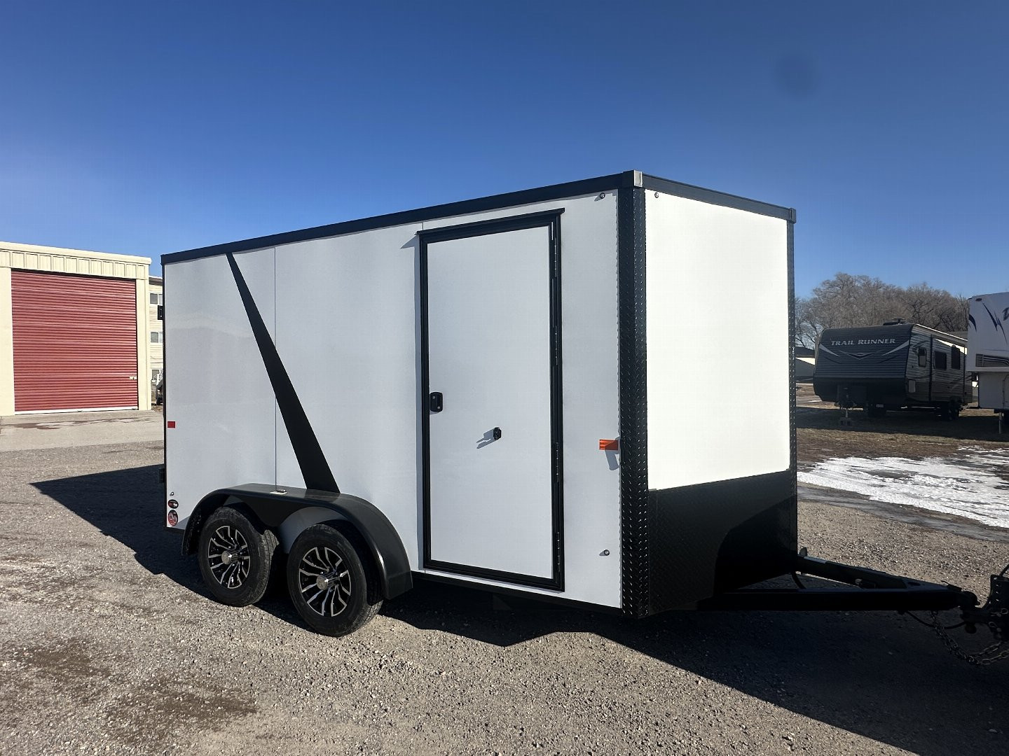 New 2025 AERO 7X12TA Cargo / Enclosed Trailer