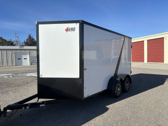 New 2025 AERO 7X12TA Cargo / Enclosed Trailer