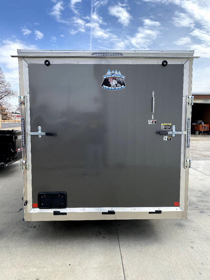 New 2025 R&M Manufacturing BIG HORN 7X14 CONTRACTOR Cargo / Enclosed Trailer