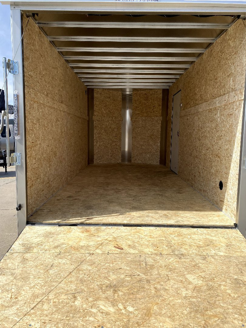 New 2025 R&M Manufacturing BIG HORN 7X14 CONTRACTOR Cargo / Enclosed Trailer