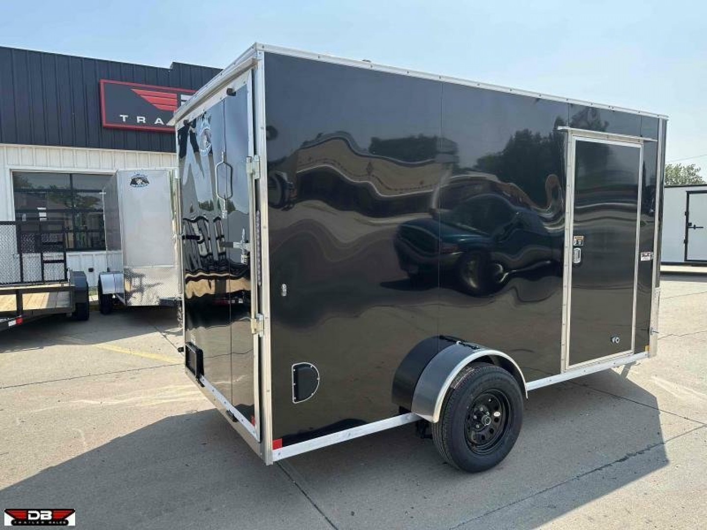 New 2025 R&M MANUFACTURING Big Horn 6x12x78 Standard Cargo Trailer Cargo / Enclosed Trailer