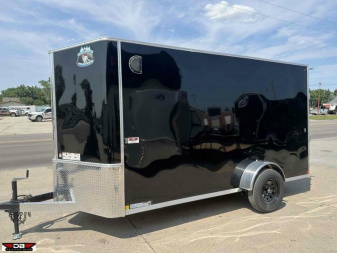 New 2025 R&M MANUFACTURING Big Horn 6x12x78 Standard Cargo Trailer Cargo / Enclosed Trailer