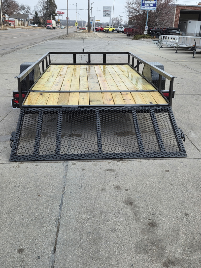 New 2026 KL Trailers KL MANUFACTURING 76x12 Single Axle Utility Trailer