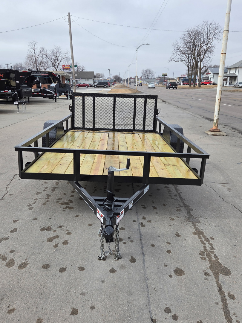 New 2026 KL Trailers KL MANUFACTURING 76x12 Single Axle Utility Trailer