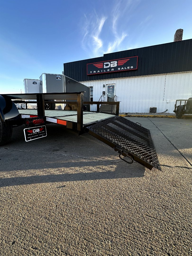 New 2026 KL Trailers KL MANUFACTURING 76x12 Single Axle Utility Trailer