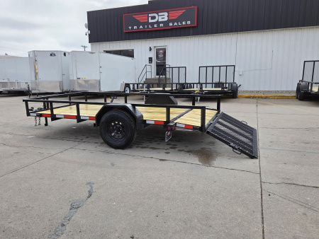 New 2026 KL Trailers KL MANUFACTURING 76x12 Single Axle Utility Trailer