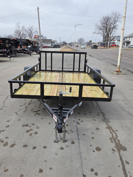New 2026 KL Trailers KL MANUFACTURING 76x12 Single Axle Utility Trailer