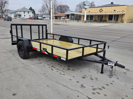 New 2026 KL Trailers KL MANUFACTURING 76x12 Single Axle Utility Trailer