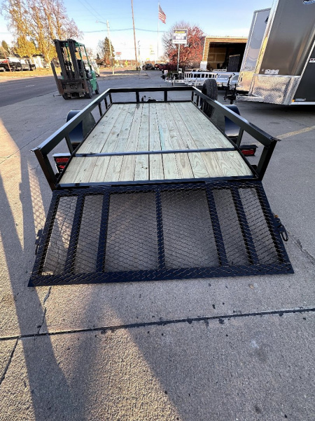 New 2026 KL Trailers KL MANUFACTURING 76x12 Single Axle Utility Trailer