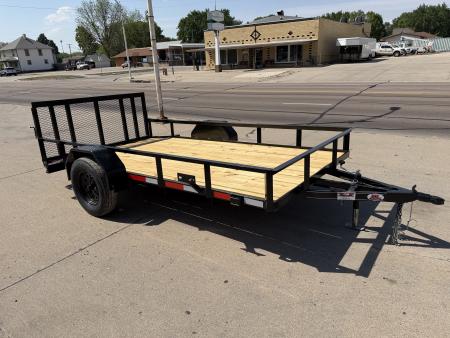 New 2026 KL Trailers KL MANUFACTURING 76x12 Single Axle Utility Trailer