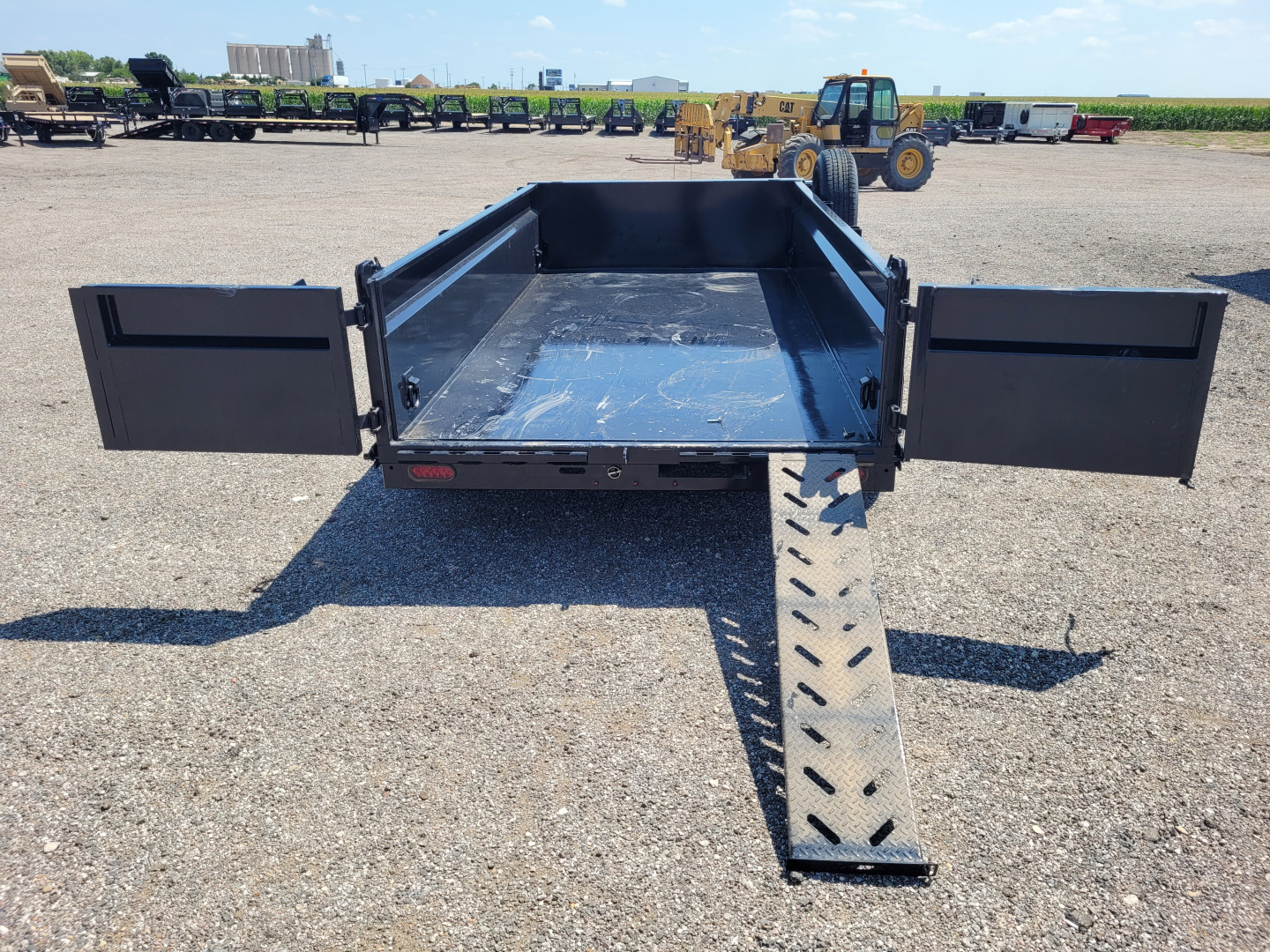 New 2025 Buckshot 72"x12' BP Dump Trailer