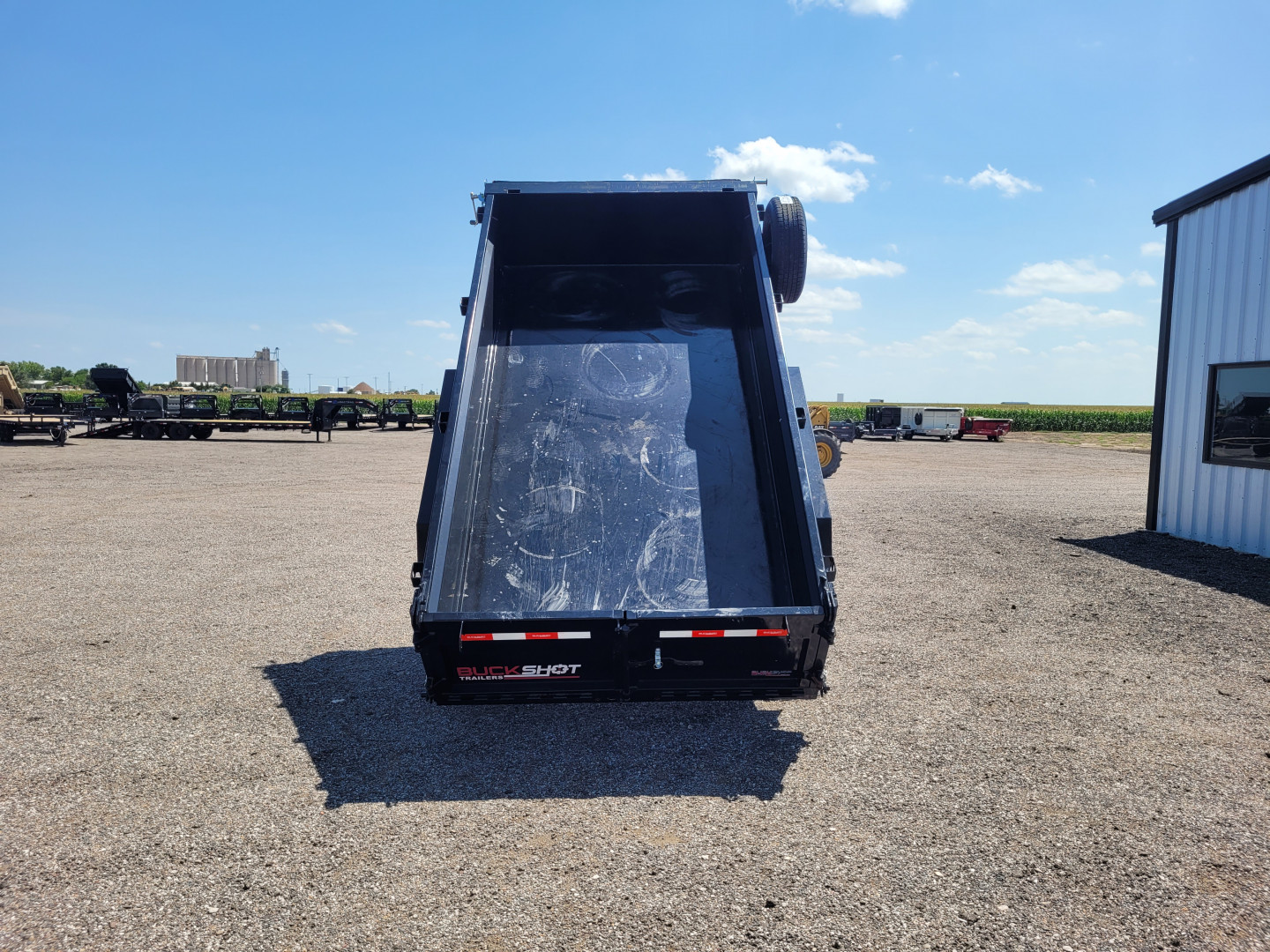 New 2025 Buckshot 72"x12' BP Dump Trailer