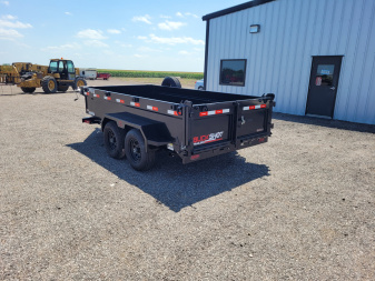 New 2025 Buckshot 72"x12' BP Dump Trailer