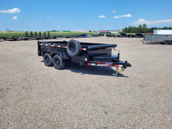 New 2025 Buckshot 72"x12' BP Dump Trailer