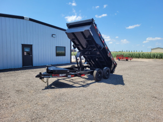 New 2025 Buckshot 72"x12' BP Dump Trailer
