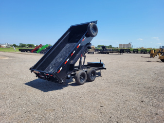 New 2025 Buckshot 72"x12' BP Dump Trailer