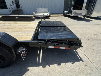 New 2024 H and H Trailer 82x16+4 Super Deluxe Ramp Industrial Equipment Trailer 14K (H8216+4ILSDR-140) Equipment Trailer