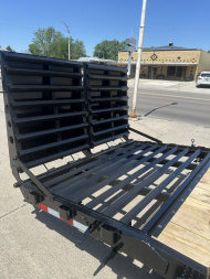 New 2024 H and H Trailer 82x16+4 Super Deluxe Ramp Industrial Equipment Trailer 14K (H8216+4ILSDR-140) Equipment Trailer