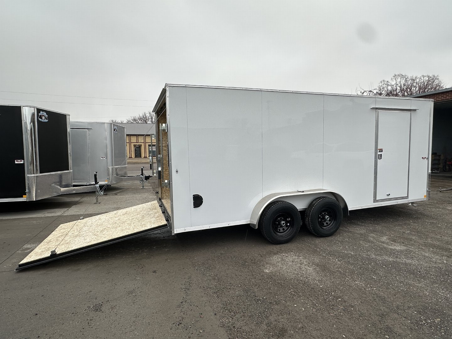 New 2025 R and M Manufacturing 7X18X78 10K Cargo / Enclosed Trailer