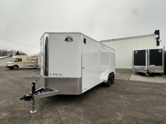 New 2025 R and M Manufacturing 7X18X78 10K Cargo / Enclosed Trailer