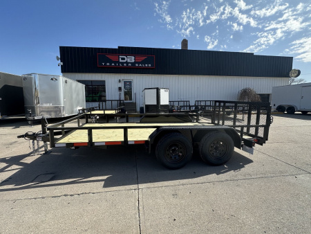 New 2026 KL Trailers 83X14 Tandem Utility Trailer