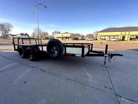 New 2026 KL Trailers 83X16 TANDEM Utility Trailer