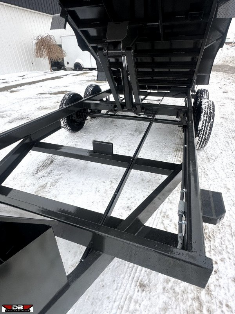 New 2024 Global Equipment Co 16' HD Dump Box Trailer