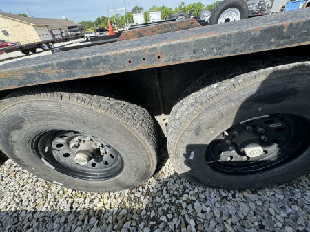 Used USED 2011 IMPERIAL TRAILER SF-14-20 Equipment Trailer 78X20 TA PARTIAL TILT (GVW:14000)