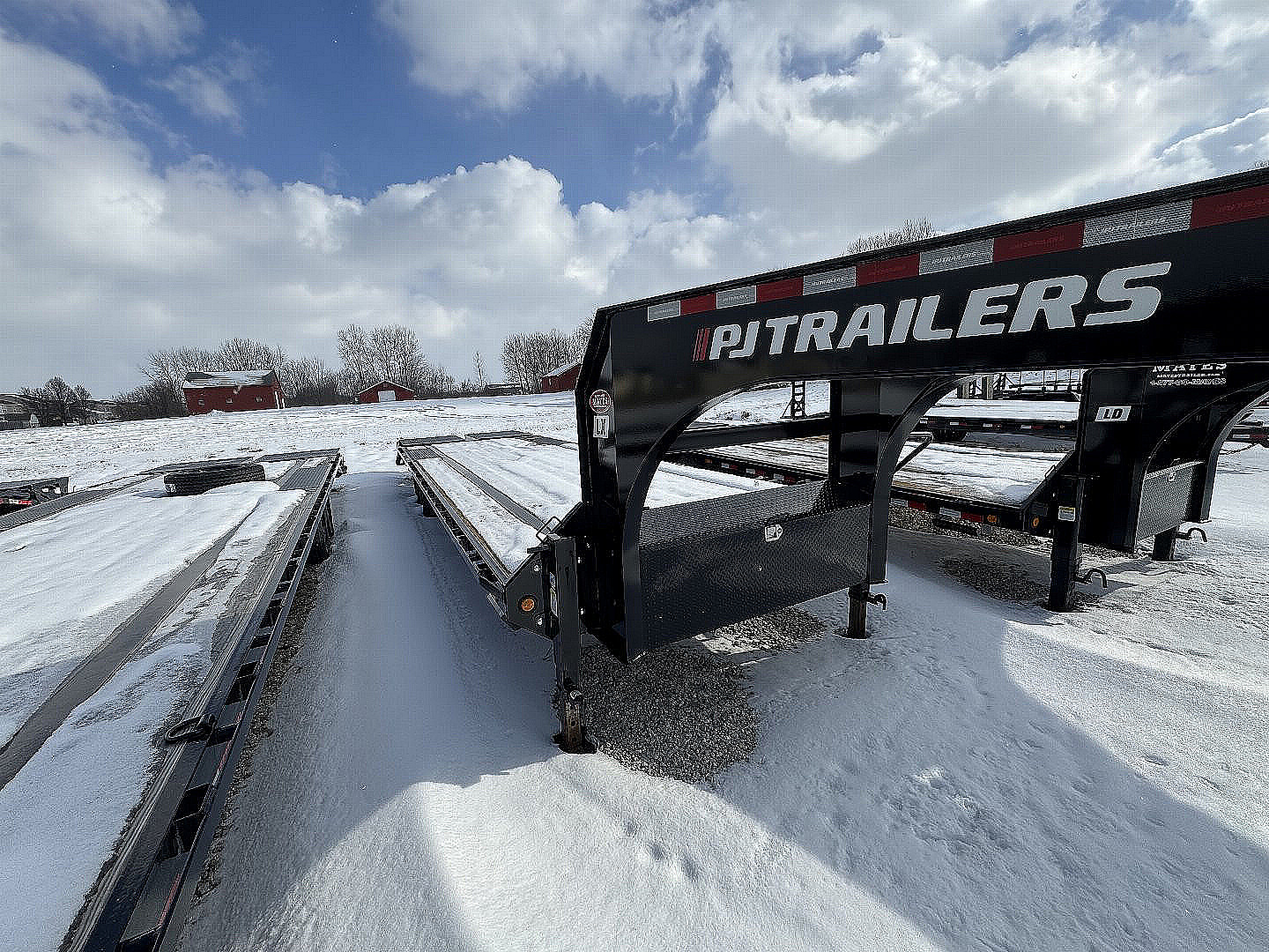 Used USED 2024 PJ Trailers LX302 Flatbed Trailer 102X30 TA SIGNLES DOVETAIL (GVW:18000) MONSTER RAMPS