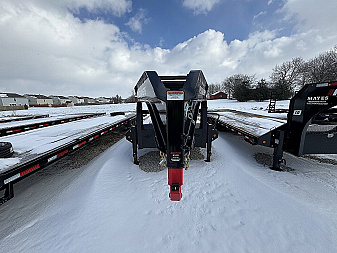 Used USED 2024 PJ Trailers LX302 Flatbed Trailer 102X30 TA SIGNLES DOVETAIL (GVW:18000) MONSTER RAMPS