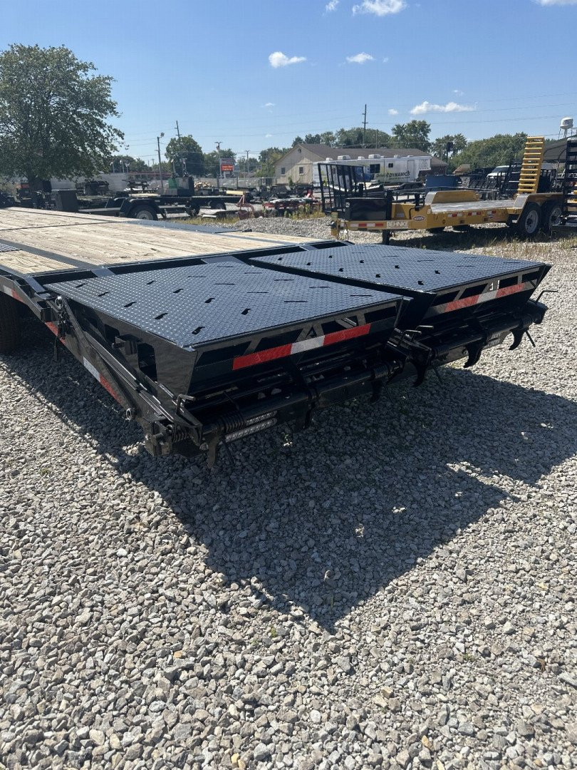 New 2024 RawMaxx FDXSS36GN16K Equipment Trailer 102X36 TA SINGLES (GVW:12000) MAXX RAMPS