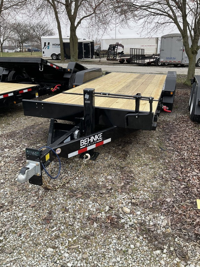 New 2024 Behnke TBCT2020ET-10K Tilt Trailer 83X20 TA PARTIAL (GVW:20000)