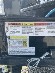 New 2024 Horizon Trailers EHZBP-22MR Equipment Trailer 83X22 TA (GVW:17440) BLACK