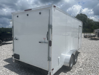 New 2025 Trailblazer 7X16 ENCLOSED VENDOR TRAILER W/2 DOORS Cargo / Enclosed Trailer