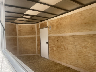 New 2025 Trailblazer 7X16 ENCLOSED VENDOR TRAILER W/2 DOORS Cargo / Enclosed Trailer