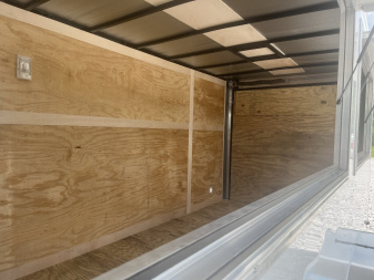 New 2025 Trailblazer 7X16 ENCLOSED VENDOR TRAILER W/2 DOORS Cargo / Enclosed Trailer