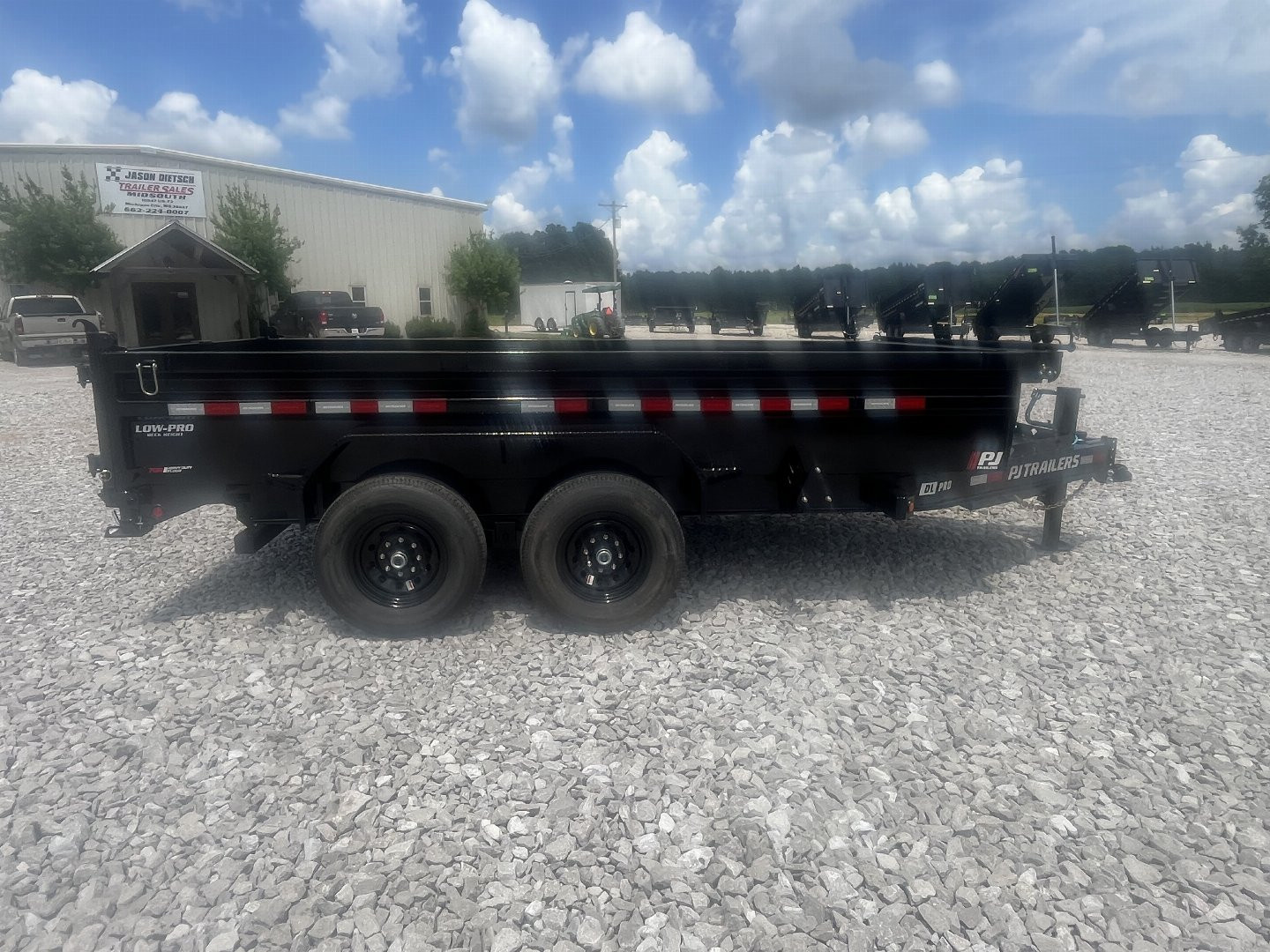 New 2026 PJ Trailers 83"X14' LOW PRO DUMP TRAILER 14K