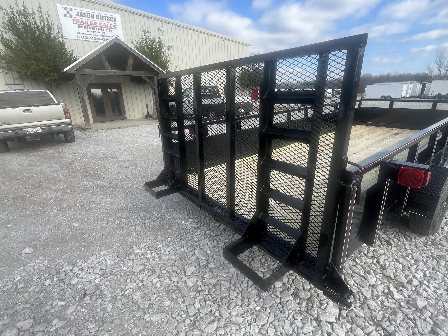 New 2025 Trailblazer 82X18 LANDSCAPE UTILITY SOLID SIDE 10K