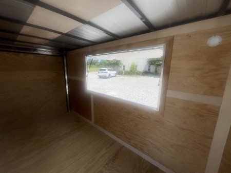 New 2025 Trailblazer 6X12 ENCLOSED VENDOR TRAILER