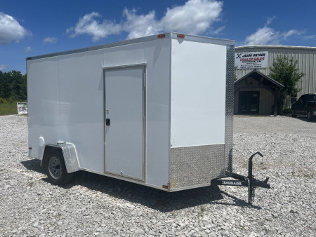 New 2025 Trailblazer 6X12 ENCLOSED VENDOR TRAILER