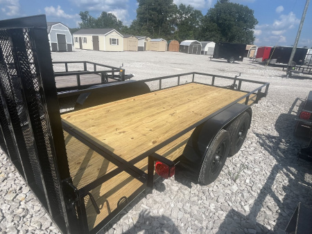 New 2025 Trailblazer 78X16 ECONO UTILITY TRAILER W/ BRAKES AND RAMP