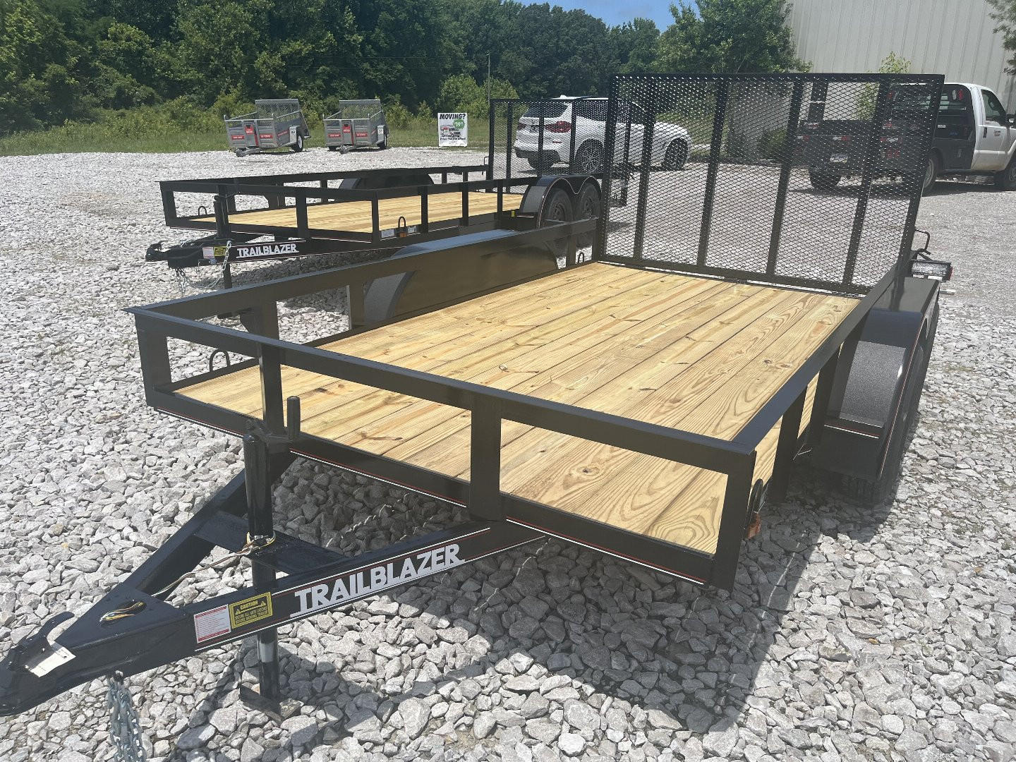 New 2025 Trailblazer 78X12 TDM UTILITY TRAILER