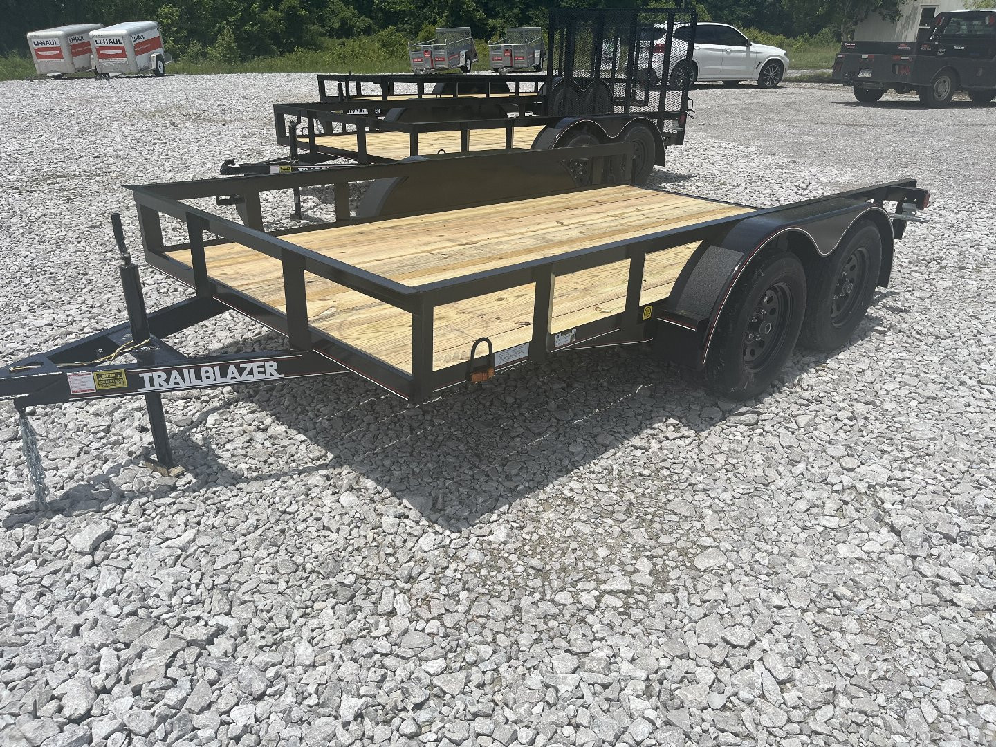 New 2025 Trailblazer 78X12 TDM ECONOMY UTILITY TRAILER