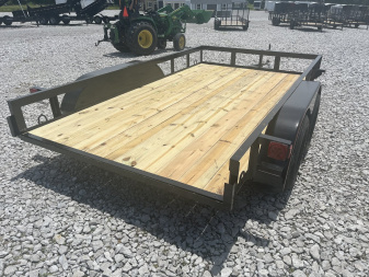 New 2025 Trailblazer 78X12 TDM ECONOMY UTILITY TRAILER