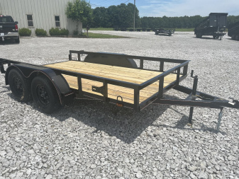 New 2025 Trailblazer 78X12 TDM ECONOMY UTILITY TRAILER