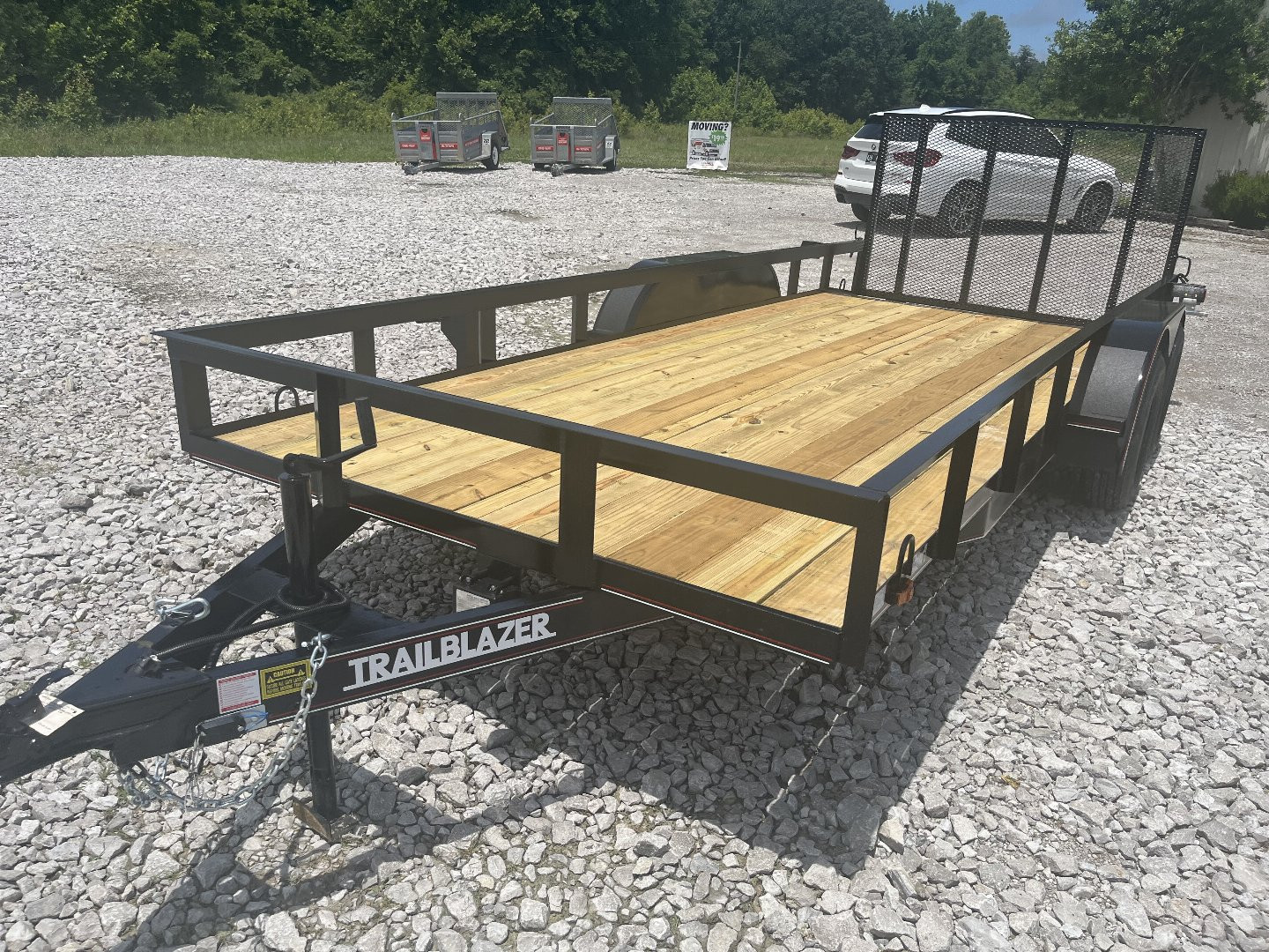 New 2025 Trailblazer 78X18 UTILITY TRAILER 7K