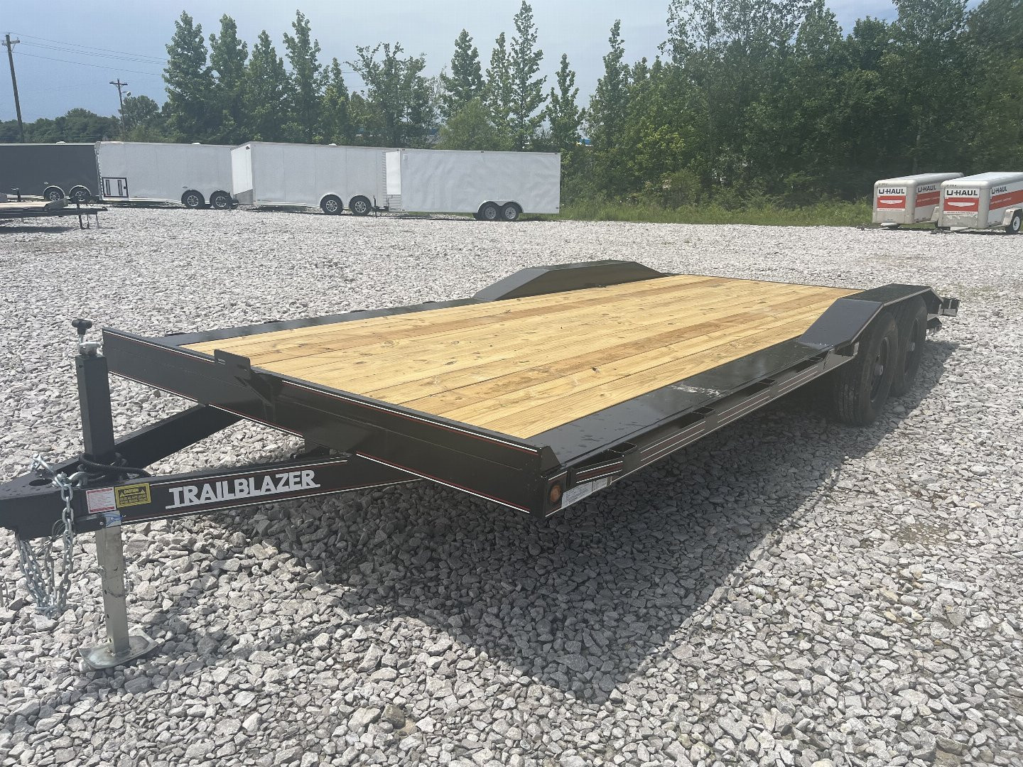 New 2025 Trailblazer 102X20 CAR HAULER 10K DRIVEOVER FENDERS