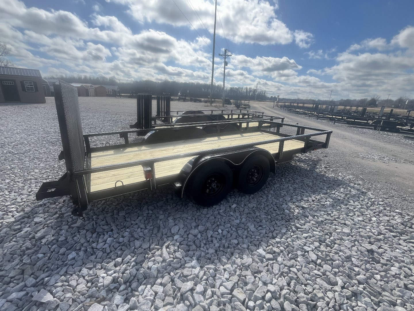 New 2025 Trailblazer 82X16 UTILITY TRAILER 10K W/KICKER GATE