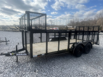 New 2025 Trailblazer 6 1/2 LANDSCAPE UTILITY W/3' MESH SIDES AND BASKET